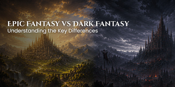 Epic fantasy vs dark fantasy